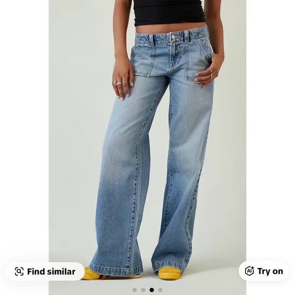 PacSun Denim - PacSun Light Blue Flare Jeans